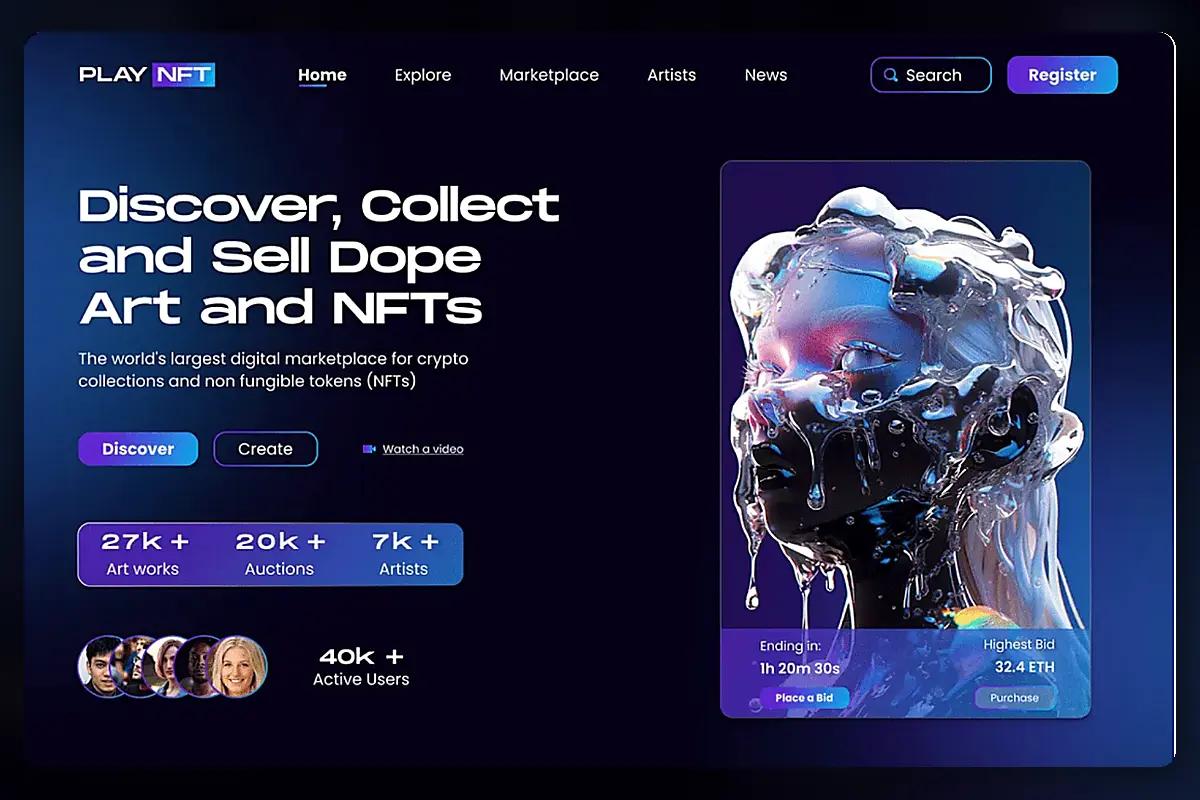 沉浸式3D产品互动体验网站案例界面