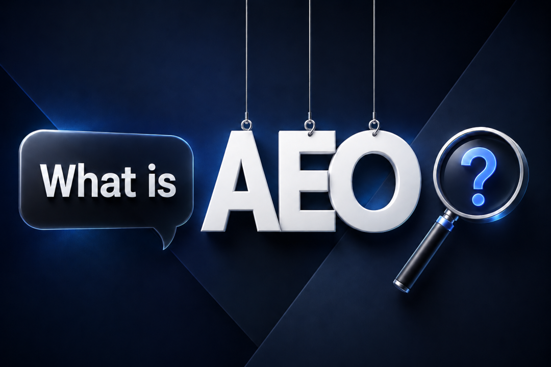 What is AEO答案引擎优化概念图