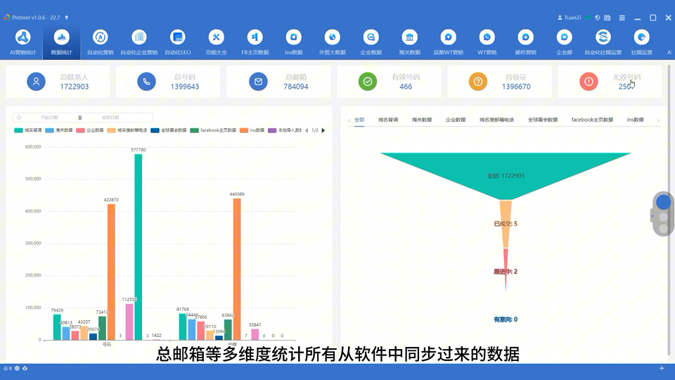 数据统计使用教程